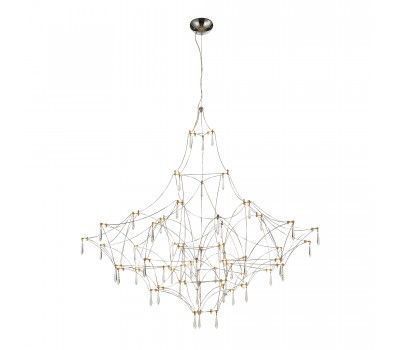 SL6601.113.114 Светильник подвесной ST-Luce Хром/Прозрачный LED 114*0,5W 3000K GRAVETTA SL6601.113.114 Светильник подвесной ST-Luce Хром/Прозрачный LED 114*0,5W 3000K GRAVETTA