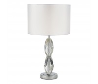 SL1759.104.01 Прикроватная лампа ST-Luce Хром, Голубой/Белый E27 1*40W LINGOTTI