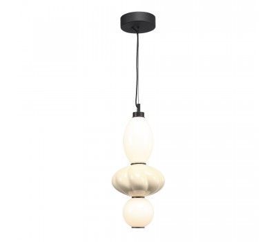 SL6134.413.01 Светильник подвесной ST-Luce черный/желтый, опаловый LED 1*18W 3000K FLORENTINI