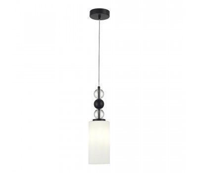 SL2003.403.01 Светильник подвесной ST-Luce черный/белый E27 1*40W AURORA