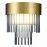 SL1352.201.01 Бра ST-Luce Золотистый/Белый, Прозрачный E14 1*40W AVERSA