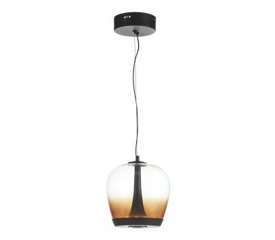 SL6014.413.01 Светильник подвесной ST-Luce Черный/Коричневый, Черный LED 1*17W 3000K RIPPLE SL6014.413.01 Светильник подвесной ST-Luce Черный/Коричневый, Черный LED 1*17W 3000K RIPPLE