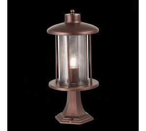 SL080.405.01 Светильник уличный наземный ST-Luce Темный кофе/Прозрачный, Темный кофе E27 1*60W LASTERO