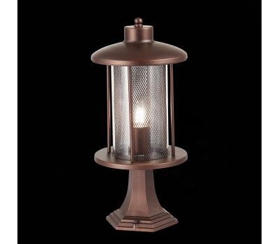 SL080.405.01 Светильник уличный наземный ST-Luce Темный кофе/Прозрачный, Темный кофе E27 1*60W LASTERO
