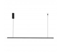 SL1018.423.01 Светильник подвесной ST-Luce черный/прозрачный LED 1*32W 4000K EUCLIDICS