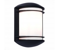 SL076.401.01 Светильник уличный настенный ST-Luce Черный/Белый E27 1*60W AGIO