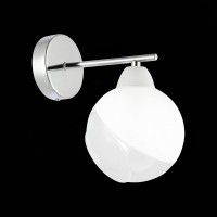 SLE102701-01 Светильник настенный Хром/Прозрачный, Матовый никель E14 1*40W GIORTE SLE102701-01 Светильник настенный Хром/Прозрачный, Матовый никель E14 1*40W GIORTE