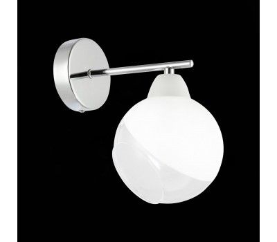 SLE102701-01 Светильник настенный Хром/Прозрачный, Матовый никель E14 1*40W GIORTE SLE102701-01 Светильник настенный Хром/Прозрачный, Матовый никель E14 1*40W GIORTE