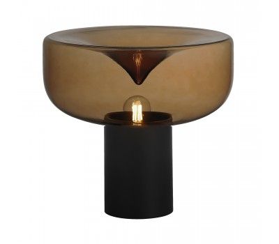 SL6014.414.01 Прикроватная лампа ST-Luce Черный/Коричневый E27 1*40W RIPPLE SL6014.414.01 Прикроватная лампа ST-Luce Черный/Коричневый E27 1*40W RIPPLE