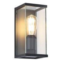 SL9019.701.01 Светильник уличный настенный ST-Luce темно-серый E27 1*15W GROSS SL9019.701.01 Светильник уличный настенный ST-Luce темно-серый E27 1*15W GROSS
