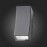 SL088.421.02 Светильник уличный настенный ST-Luce Черный кварцевый LED 2*5W 4000K DEALE