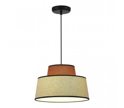 SL1354.423.01 Светильник подвесной ST-Luce Черный/Кирпичный,Бежевый, Черный E27 1*40W JACKIE