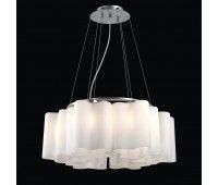 SL116.503.06 Люстра подвесная ST-Luce Серебристый/Белый E27 6*60W ONDE
