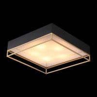 SL1127.422.05 Светильник потолочный ST-Luce Черный, Матовое золото/Белый E27 5*40W CHODO