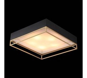 SL1127.422.05 Светильник потолочный ST-Luce Черный, Матовое золото/Белый E27 5*40W CHODO