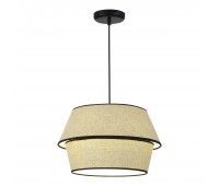 SL1354.413.01 Светильник подвесной ST-Luce Черный/Бежевый, Черный E27 1*40W JACKIE