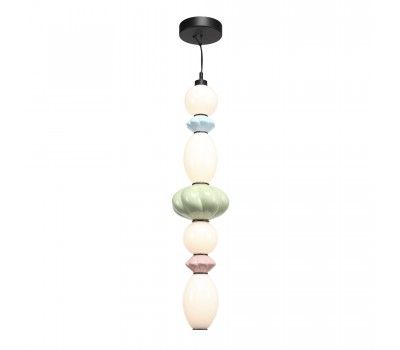 SL6134.453.01 Светильник подвесной ST-Luce черный/зеленый, розовый, синий, опаловый LED 1*32W 3000K FLORENTINI