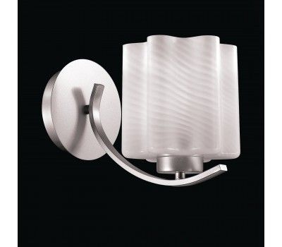 SL117.501.01 Бра ST-Luce Серебристый/Белый с полосками E27 1*60W ONDE SL117.501.01 Бра ST-Luce Серебристый/Белый с полосками E27 1*60W ONDE