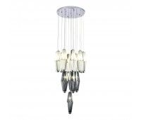 SL1242.103.16 Светильник подвесной ST-Luce Хром/Дымчатый, Молочный G9 16*5W 4000K CIARA