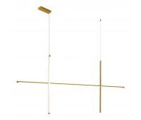 SL6207.203.50 Светильник подвесной ST-Luce Матовое золото LED 1*50W 3000K RETICO SL6207.203.50 Светильник подвесной ST-Luce Матовое золото LED 1*50W 3000K RETICO