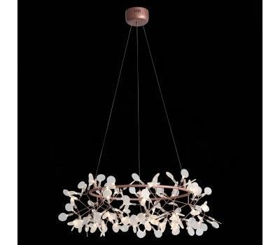 SL379.203.135 Люстра подвесная ST-Luce Медный/Белый LED 135*0,3W 3500K RAFINA