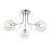 SLE102502-03 Светильник потолочный Хром/Прозрачный E14 3*40W BACA
