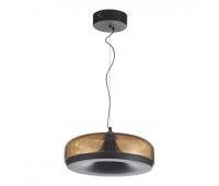 SL6014.603.01 Светильник подвесной ST-Luce Черный/Коричневый, с пузырьками LED 1*42W 3000K RIPPLE SL6014.603.01 Светильник подвесной ST-Luce Черный/Коричневый, с пузырьками LED 1*42W 3000K RIPPLE