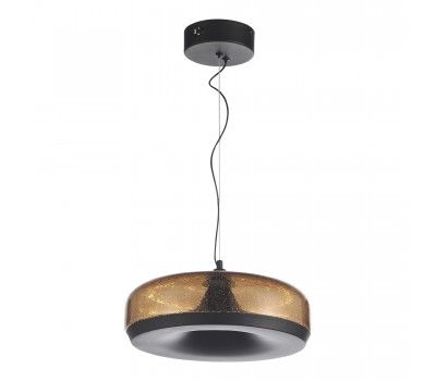 SL6014.603.01 Светильник подвесной ST-Luce Черный/Коричневый, с пузырьками LED 1*42W 3000K RIPPLE SL6014.603.01 Светильник подвесной ST-Luce Черный/Коричневый, с пузырьками LED 1*42W 3000K RIPPLE