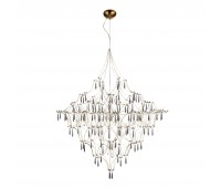 SL6601.203.114 Светильник подвесной ST-Luce Золотистый/Прозрачный LED 114*0,5W 3000K GRAVETTA SL6601.203.114 Светильник подвесной ST-Luce Золотистый/Прозрачный LED 114*0,5W 3000K GRAVETTA