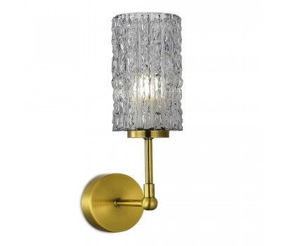 SL1240.301.01 Бра ST-Luce Латунь/Дымчатый E27 1*60W GACCIOLO