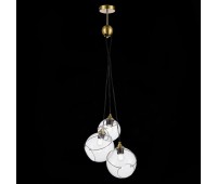 SLE103113-03 Светильник подвесной Золотистый/Прозрачный E27 3*60W SATTURO SLE103113-03 Светильник подвесной Золотистый/Прозрачный E27 3*60W SATTURO