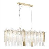 SL1636.203.08 Люстра подвесная ST-Luce Золотистый/Белый, Золотистый E14 8*40W SCOLARE SL1636.203.08 Люстра подвесная ST-Luce Золотистый/Белый, Золотистый E14 8*40W SCOLARE