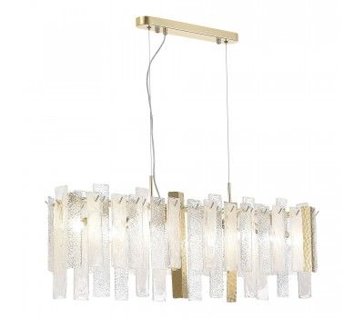 SL1636.203.08 Люстра подвесная ST-Luce Золотистый/Белый, Золотистый E14 8*40W SCOLARE SL1636.203.08 Люстра подвесная ST-Luce Золотистый/Белый, Золотистый E14 8*40W SCOLARE