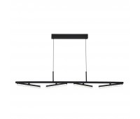 SL1018.403.04 Светильник подвесной ST-Luce черный/прозрачный LED 1*32W 4000K EUCLIDICS