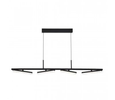 SL1018.403.04 Светильник подвесной ST-Luce черный/прозрачный LED 1*32W 4000K EUCLIDICS