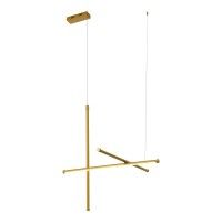 SL6207.213.37 Светильник подвесной ST-Luce Матовое золото LED 1*37W 3000K RETICO SL6207.213.37 Светильник подвесной ST-Luce Матовое золото LED 1*37W 3000K RETICO