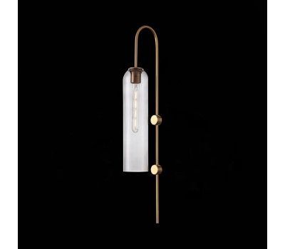 SL1145.341.01 Светильник настенный ST-Luce Латунь/Дымчатый E27 1*60W CALLANA