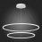 ST605.543.91 Светильник подвесной ST-Luce Белый/Белый LED 1*91W 4000K Подвесные светильники