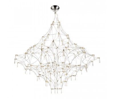 SL6601.103.114 Светильник подвесной ST-Luce Хром/Прозрачный LED 114*0,5W 3000K GRAVETTA SL6601.103.114 Светильник подвесной ST-Luce Хром/Прозрачный LED 114*0,5W 3000K GRAVETTA