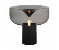 SL6014.404.01 Прикроватная лампа ST-Luce Черный/Дымчатый E27 1*40W RIPPLE SL6014.404.01 Прикроватная лампа ST-Luce Черный/Дымчатый E27 1*40W RIPPLE