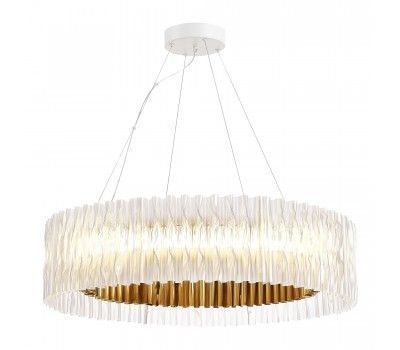 SL6012.213.01 Светильник подвесной ST-Luce Золотистый/Прозрачный LED 1*87W 3000K NAZARE SL6012.213.01 Светильник подвесной ST-Luce Золотистый/Прозрачный LED 1*87W 3000K NAZARE