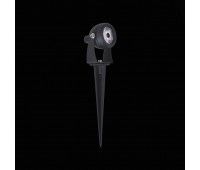 SL098.405.01 Светильник уличный наземный ST-Luce Черный/Прозрачный LED 1*5W 4000K PEDANA