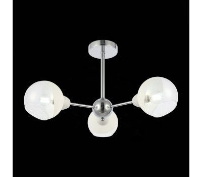 SLE102702-03 Светильник потолочный Хром/Прозрачный, Матовый никель E14 3*40W GIORTE SLE102702-03 Светильник потолочный Хром/Прозрачный, Матовый никель E14 3*40W GIORTE