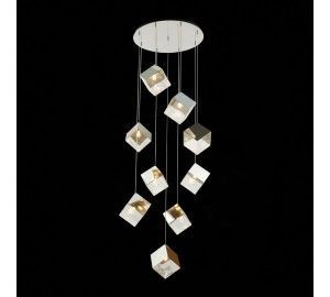 SL1182.103.09 Светильник подвесной ST-Luce Хром/Прозрачный, Хром G9 9*5W RIELLO