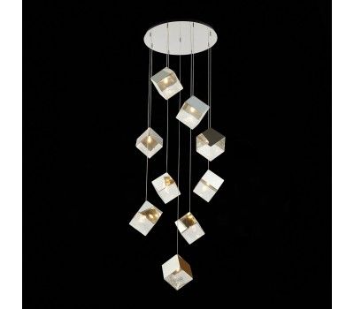 SL1182.103.09 Светильник подвесной ST-Luce Хром/Прозрачный, Хром G9 9*5W RIELLO