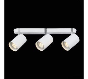 SL597.501.03 Спот ST-Luce Белый, Хром/Белый GU10 LED 3*3W Потолочные светильники