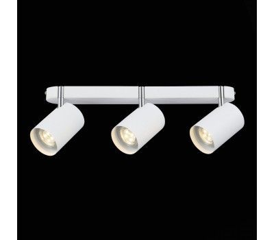 SL597.501.03 Спот ST-Luce Белый, Хром/Белый GU10 LED 3*3W Потолочные светильники SL597.501.03 Спот ST-Luce Белый, Хром/Белый GU10 LED 3*3W Потолочные светильники
