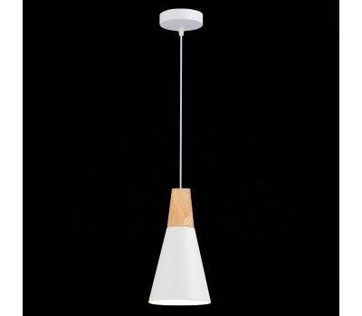 SLE125153-01 Светильник подвесной Белый/Белый, Светлое дерево E14 1*40W MODICA
