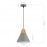 SLE125113-01 Светильник подвесной Серый/Серый, Светлое дерево E27 1*60W MODICA