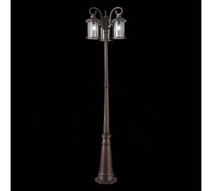 SL080.425.03 Светильник уличный наземный ST-Luce Темный кофе/Прозрачный, Темный кофе E27 3*100W LASTERO